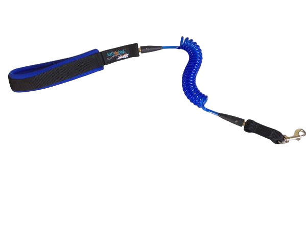 Surf's Up Dog Large Coil Leash 4ft Clearance** - Ruff Life Gear